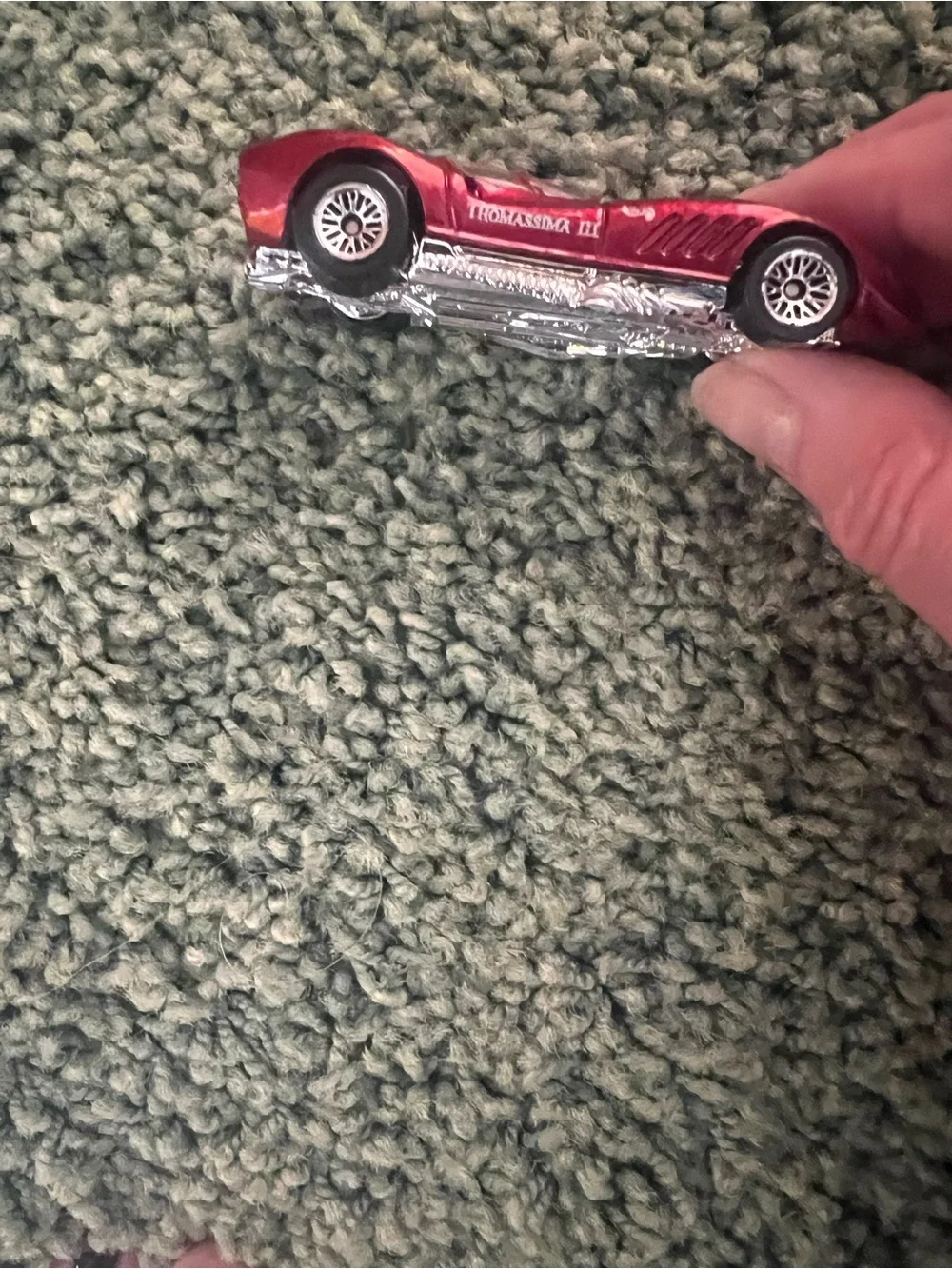 Hot Wheels Thomassima 3 Toy Car for Kids - Classic Racing Style